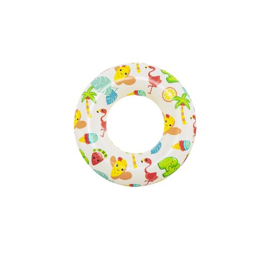Bestway Nafukovací SET - bazén 122 cm, plavecký kruh 46 cm, lopta 27 cm