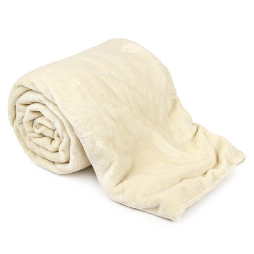 XXL-Decke / Tagesdecke Creme, 200 x 220 cm