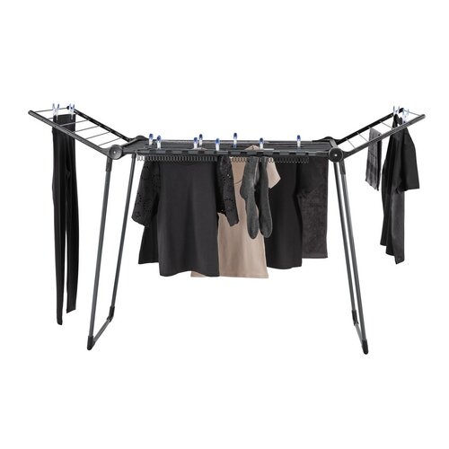 Leifheit Sušák na prádlo Pegasus 150 Solid Slim Black 81690