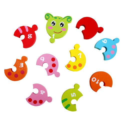 Bino Puzzle számokkal - földigiliszta
