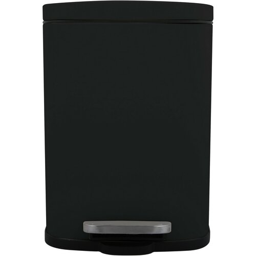 Spirella Pedálový odpadkový kôš soft-close Akira 12 l, matná čierna