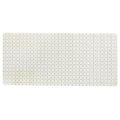 Килимок для ванної Spirella Протиковзкий килимокQUADRO Premium, білий, 36 x 76 см