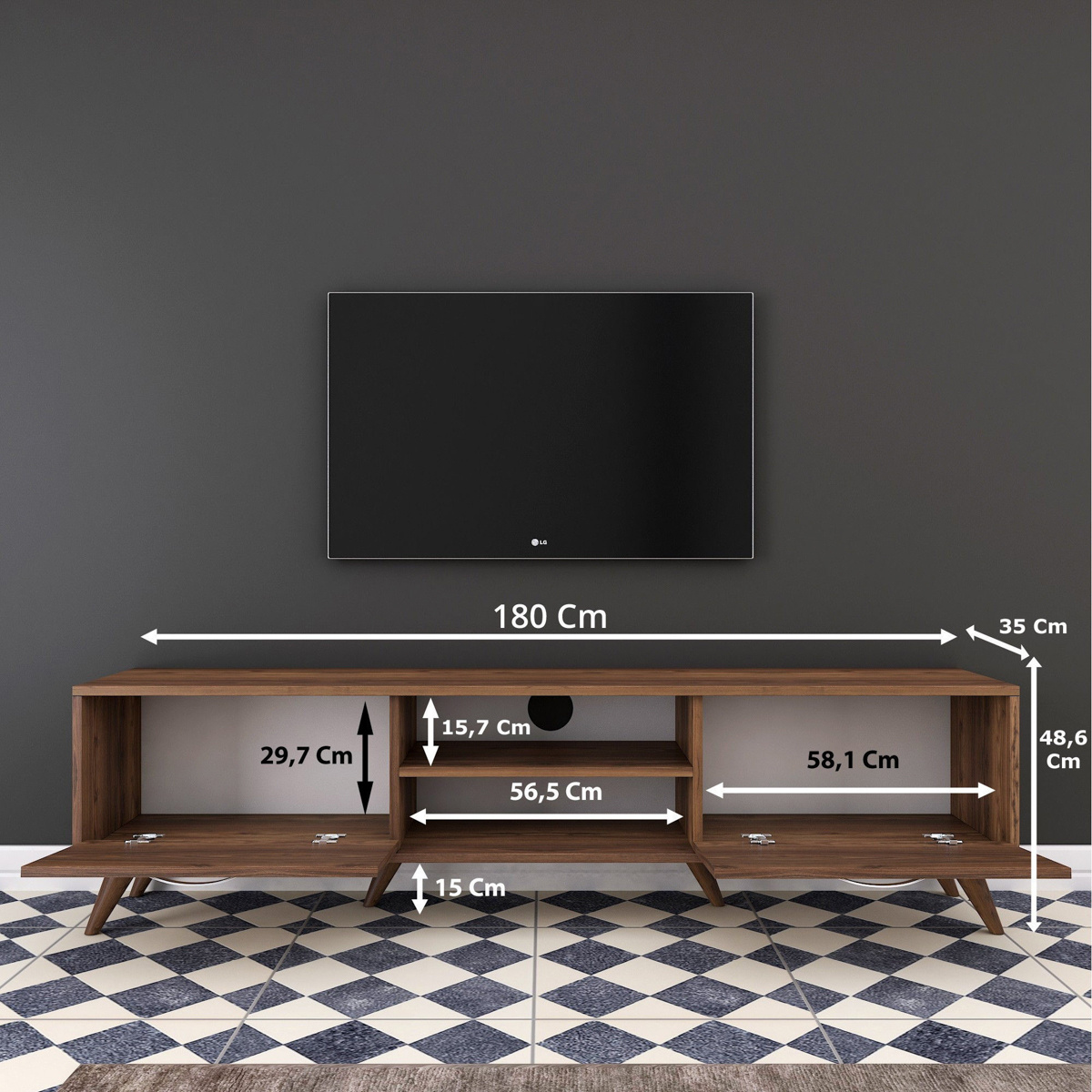 Televízny stolík Stella