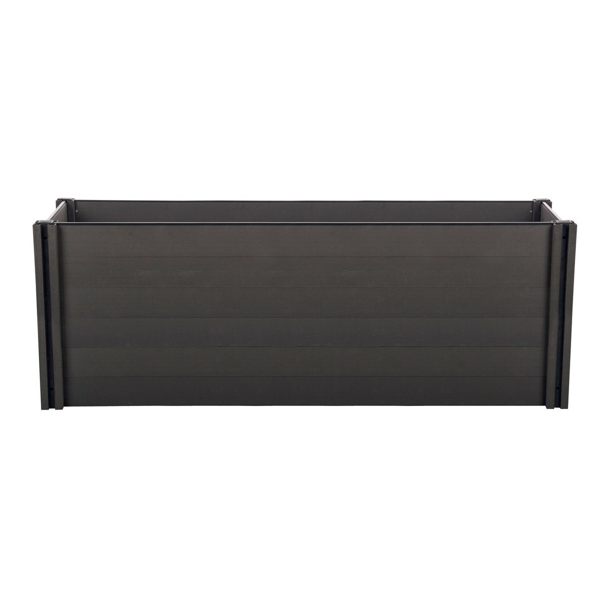 Vyvýšený záhon G21 Crop 183 x 68 x 80, WPC, eben