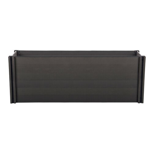 Paturi ridicate G21 Crop 183 x 68 x 80, WPC, Eben