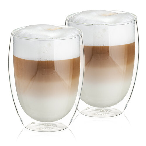 4Home Hot&Cool Thermo lattés pohár, 350 ml, 2 db