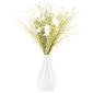 Umelé lúčne kvetiny 50 cm, biela