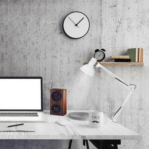 Rabalux 4214 svetilka s sponko za pisalno mizoArno, bela