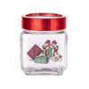 Altom Świąteczny szklany pojemnik Christmas Gifts500 ml, 9 x 9 x 11 cm