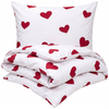 4Home Bombažna posteljnina Red Hearts