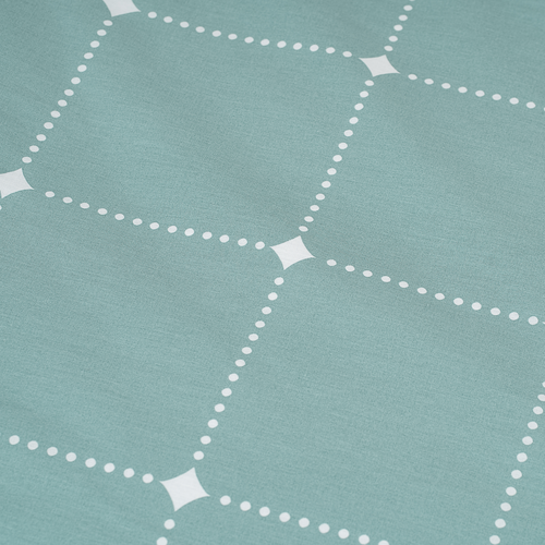 4Home Bavlněné povlečení renforcé Azure Grid, 220 × 200 cm, 2 ks 70 × 90 cm