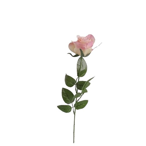 Sztuczny bukiet róż różowy, 67 cm, 12 sztuk