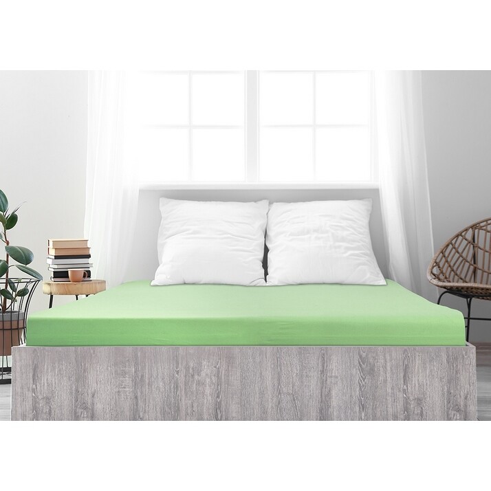 4Home prześcieradło jersey Ideal zielone, 70 x 140cm, 70 x 140 cm