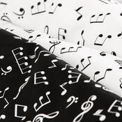 4Home bavlněné povlečení Music, 140 x 200 cm, 70 x 90 cm