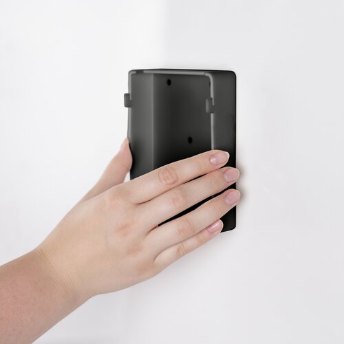 Wenko Sare Nástenný odpadkový kôš 5 l, nerezováoceľ