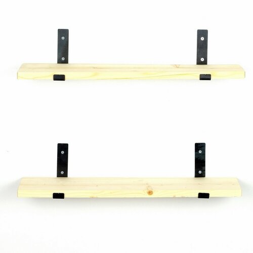 Lam008 Black and Oak polc