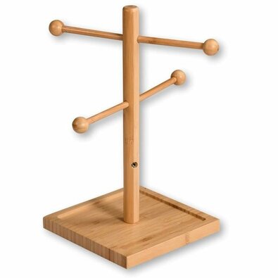 Kesper 58614 Stojak na precle i wędliny, 4 ramiona, wys. 37 cm