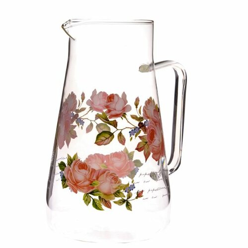 Ulcior din sticlă Rose, 1,45 l