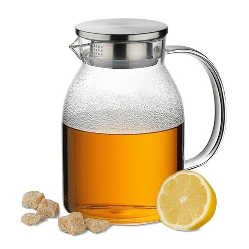 Kela Steklena čajnik LUNA, 1,5 l