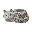 InDecor Keramischer Übertopf Fuchs Ebi, 34 x 25 x 17 cm