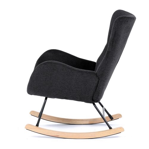 Fotoliu balansoar BK2, negru