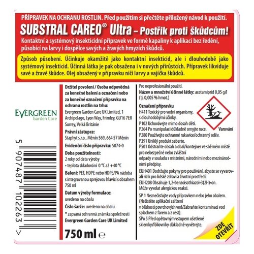 Substral Careo permetező, 750 ml termék 2. képe