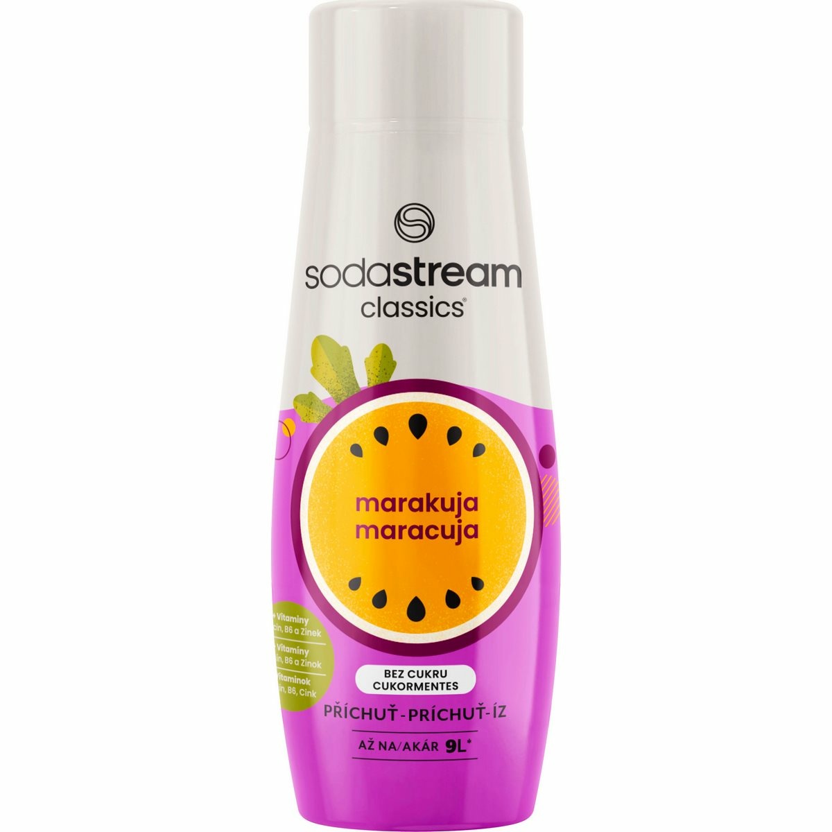 SodaStream Smak Maracuja Zero z witaminami 440 ml