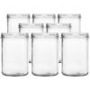 Orion Set of 8 Sturzgl screw-top preserving jars,0.44 l