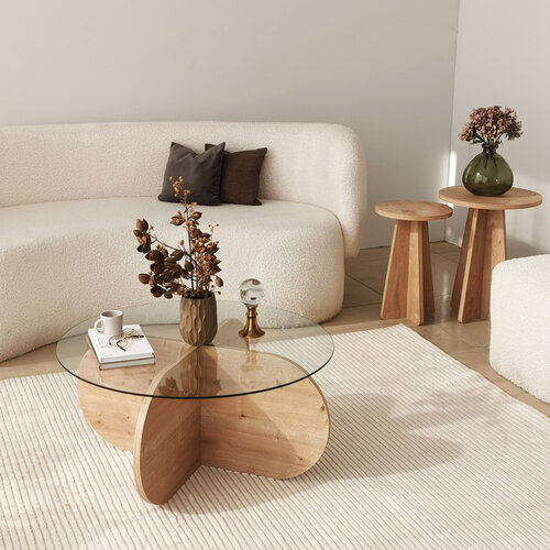 Couchtisch Bubble Sapphire Oak