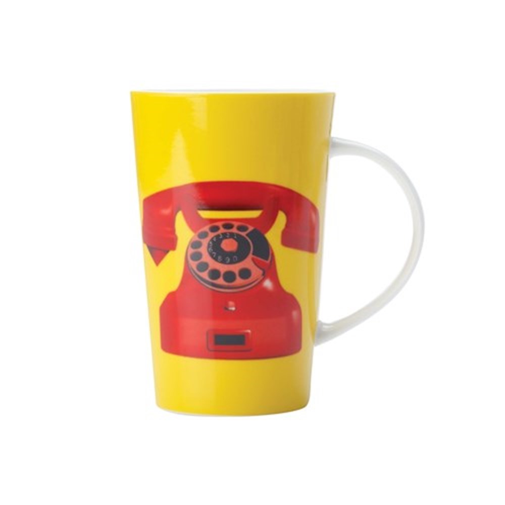 Maxwell & Williams Dial Tone Conical Mug 420 ml,