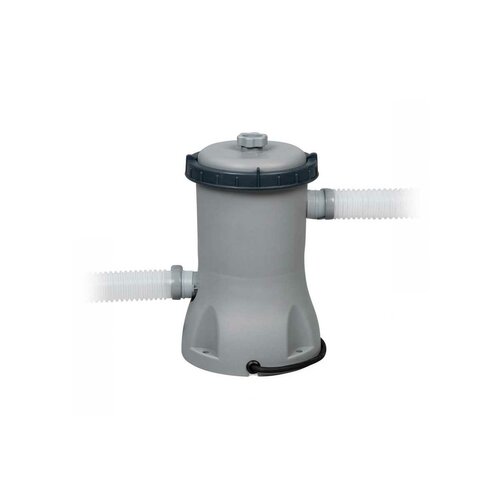 Bestway Aufstellpool mit Filterung Fast Set Ratan, B. 396 cm, H. 84 cm