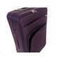 Pretty UP Zestaw tekstylnych walizek podróżnych TEX01, 3 szt., fioletowy
