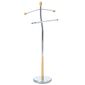 Stummer Diener 82646 NAT Chrom/Eiche, 118 cm