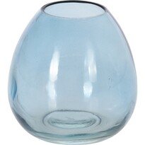 Скляна ваза Adda, світло-синій, 11 x 10,5 см