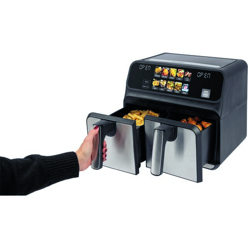 ProfiCook FR 1287 H podwójna frytkownicakonwekcyjna, 8 l