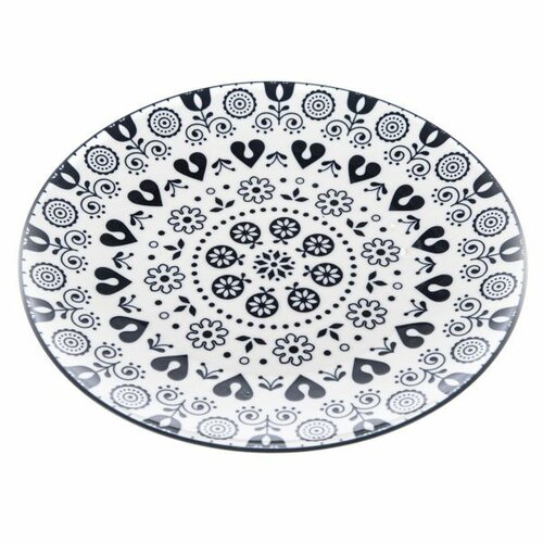 Blue Orient porcelán desszert tányér, 21,5 cm