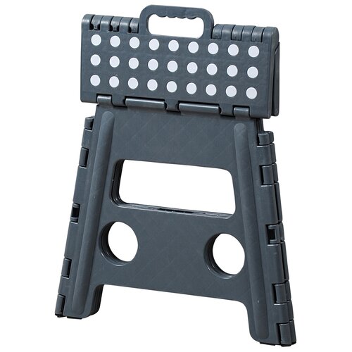 Kesper 70538 Stołek składany, szary, 36,5 x 32 x 30 cm