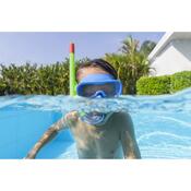 Set de snorkelling Bestway Lil Flapper - aripioare, brat, snorkel, verde-albastru