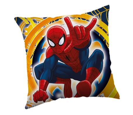 Vankúšik Spiderman yellow, 40 x 40 cm