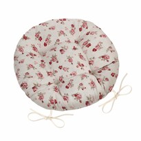 Bellatex Siedzisko okrągłe Różyczki, 40 cm