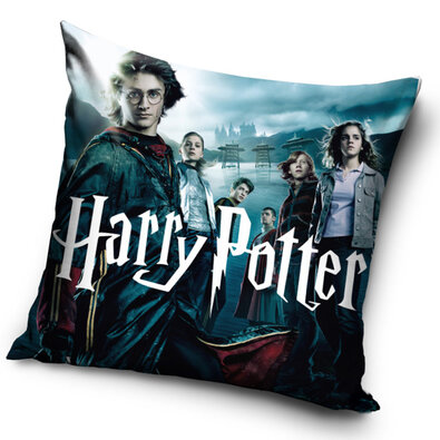 Harry Potter varázslótanoncok párnahuzat, 40 x 40cm