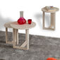 Masă pliantă Mira Oak, 3 buc