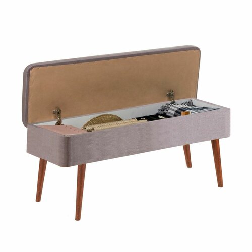 Lavice Vina 2 Grey and Walnut