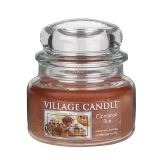 Village Candle Vonná sviečka Škoricový koláč - Cinnamon Bun, 269 g