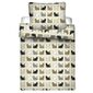 Jerry Fabrics Крепова постільна білизна Коти, 140 х 200 см, 70 х 90 см