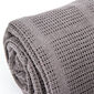Bavlněná deka šedá, 150 x 200 cm