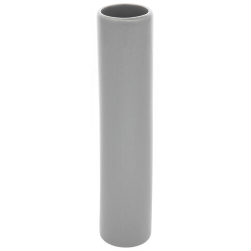 Керамічна ваза Tube, 5 x 24 x 5 см, сіра