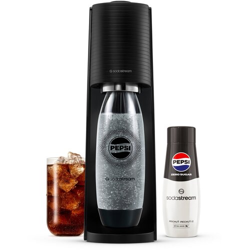Sodastream Terra Black Pepsi Zero Mpack aparat zapripravo gazirane vode