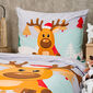 4Home Baumwollbettwäsche Christmas reindeer, 140 x 200 cm, 70 x 90 cm