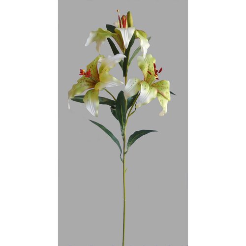 Liliom művirág, fehér